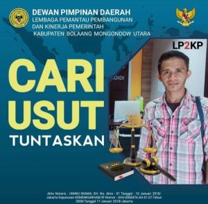 Stenli Arusi: LP2KP Siap Lakukan MOU Dengan Polres Bolmut