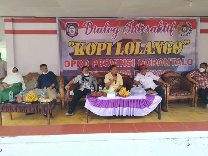 
 DPRD Provinsi Gorontalo Gelar Kegiatan Kopi Lolango