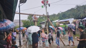 Semarak Ketupat Desa Tanjung Buaya Dimeriahkan Berbagai Macam Lomba