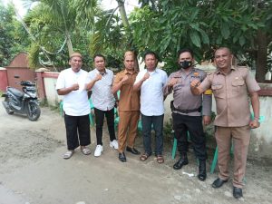 Hadiri Lebaran Ketupat Aipda Herman Mile Sampaikan Pesan Kamtibmas