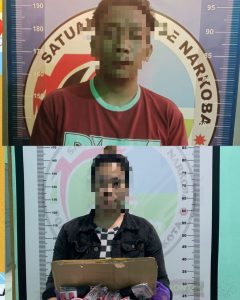 Edarkan 3000 Butir Obat Terlarang, Sat Narkoba Polres Gorontalo Kota Amankan Pasutri 