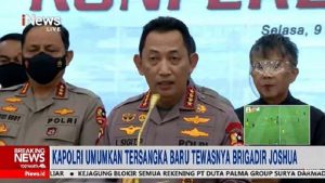 Kapolri Resmi Tetapkan Irjen Ferdy Sambo Sebagai Tersangka