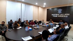 Pantau Penerapan Tilang Elektronik, Komisi I Kunjungi Ditlantas Polda Gorontalo