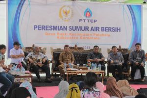 Resmikan Sumur Air Bersih, Ini Harapan Rachmat Gobel dan PTTEP Indonesia