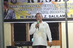 Reses Fikram Salilama, Masyarakat Talumolo Keluhkan Persoalan Bansos