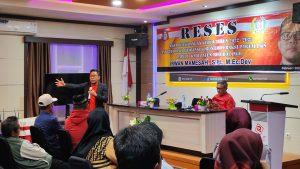 Didominasi Anak Muda, Reses Irwan Mamesah Angkat Isu Pendidikan Dan Lapangan Pekerjaan