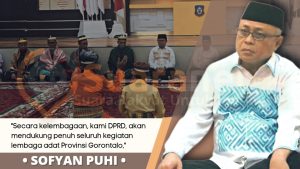 Sofyan Puhi Hadiri Dulohupa Lo Ulipu Pembentukan Lembaga Adat Provinsi Gorontalo