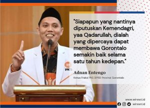 3 (Tiga) Nama Rekomendasi Fraksi PKS, Calon Penjabat Gubernur Gorontalo