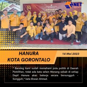 Daftar Bacaleg, Hanura Percaya Perolehan Kursi Dekot Gorontalo Bertambah