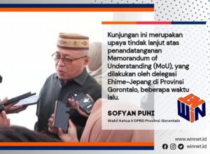 Tindaklanjuti MoU, DPRD Provinsi Gorontalo Susun Rencana Kunjungi Provinsi Ehime di Jepang