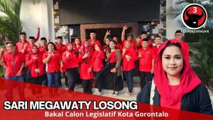 Ini Kata Sari Megawaty Losong Usai Daftar Bacaleg Dekot Gorontalo Dari PDI-Perjuangan