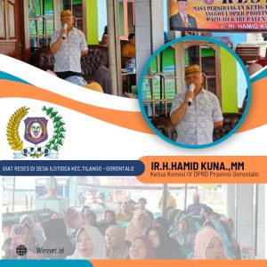 Turun Reses, Hamid Kuna Serap Aspirasi Masyarakat Ilotidea