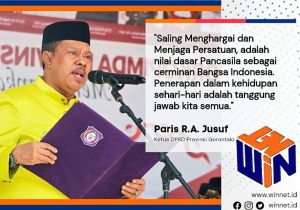 Hari Lahir Pancasila: Paris Tekankan Pentingnya Implementasi Nilai-nilai Pancasila dalam Kehidupan Sehari-hari