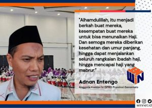 Pelepasan Pemberangkatan CJH Kloter 26 Gorontalo: Semoga Menjadi Haji Mabrur