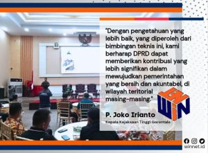 Bimbingan Teknis Legislatif Sulutgo Expo 2023: Kuatkan Peran Legislatif dalam Pemberantasan Korupsi
