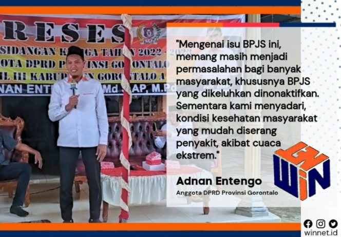 
 Adnan Entengo Siap Perjuangkan Aspirasi Masyarakat Dutulanaa: BPJS, Bantuan Modal Usaha, dan Infrastruktur
