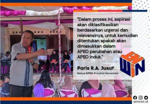 Aspirasi Jalan Tani di Desa Hutadaa, Akan Segera Direalisasikan Dalam Waktu Dekat