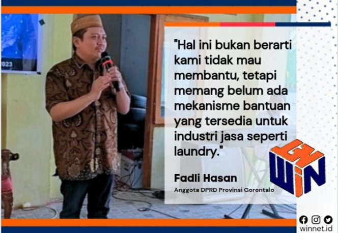 
 Warga Kelurahan Hutuo, Minta Fadli Hasan Perjuangkan Bantuan Modal Usaha Laundry