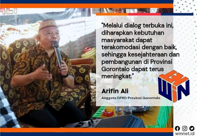 
 Reses Arifin Ali di Dembe 1: Aspirasi Siap Diakomodir Berdasarkan Tupoksi Pemda Provinsi dan Ketersediaan Anggaran