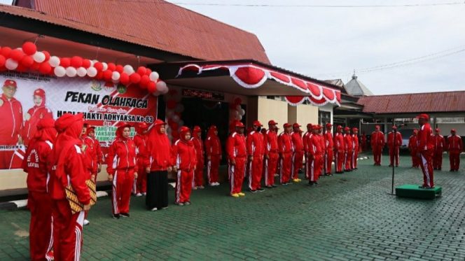 
 Momentum Hari Bhakti Adhyaksa ke-63: Kajari Gorontalo Utara Resmi Buka Pekan Olahraga (POR) HBA 2023.