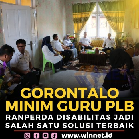 
 Gorontalo Minim Guru PLB: Ranperda Disabilitas Jadi Solusi