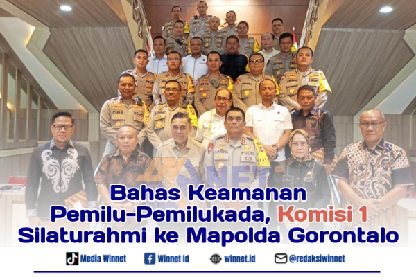 Kunjungi Mapolda Gorontalo: Komisi 1 Bahas Isu Keamanan Pemilu, Pemilukada, dan Penanganan Krisis Miras