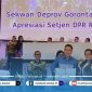 Sekretaris DPRD Provinsi Gorontalo Sudarman Samad Apresiasi Setjen DPR RI