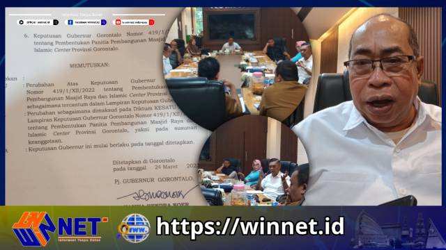 Kembalikan Pengelolaan Pembangunan Islamic Center Berdasarkan SK Gubernur!