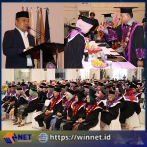 Wisuda UNUGo: Sampaikan Orasi Ilmiah, PJ. Gubernur Singgung Soal Kemiskinan dan Pengangguran