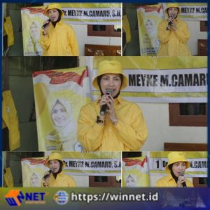 Berdedikasi Tanpa Batas: Meyke Camaru Tetap Wujudkan Aspirasi Meski Bukan Pendukungnya!