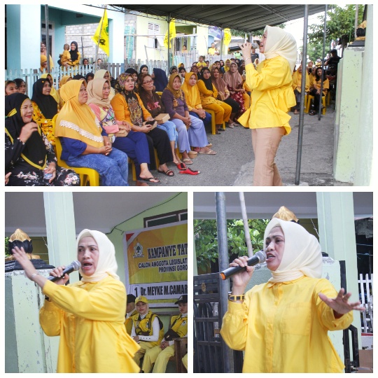 “Jaa Totete’a” (Jangan Pakai Lari): Komitmen Meyke Camaru, Tanpa Batas!