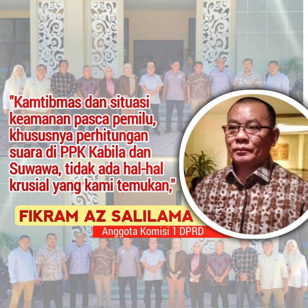 Komisi 1 DPRD Pantau Kondisi Kamtibmas Pasca Pemilu 2024, Fikram: Tidak Ada Peristiwa Krusial!
