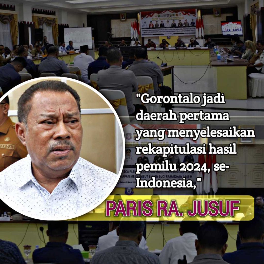 Gorontalo Jadi Daerah Pertama yang Menyelesaikan Rekapitulasi Suara Pemilu 2024