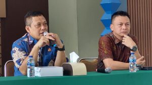 Wakil Kepala Kejaksaan Tinggi Gorontalo bersama Asisten Intelijen Kejaksaan Tinggi Gorontalo