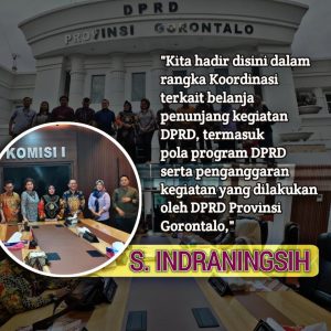 Kunjungan Kerja Komisi I DPRD Provinsi Sulteng ke Gorontalo: Sinergi Legislatif