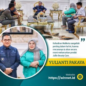 Walikota Gorontalo Pastikan Hadir: (Simbolis) Launching Produk Jullie Beauty Care