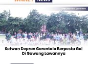 Setwan Deprov Gorontalo Berpesta Gol Di Gawang Lawannya