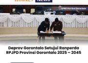 Deprov Gorontalo Setujui Ranperda RPJPD Provinsi Gorontalo 2025 – 2045