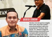 Rocky Gerung Beri Pendalaman Pengetahuan kepada Pimpinan dan Anggota DPRD Provinsi Gorontalo