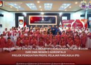 KPU Provinsi Gorontalo Terima Kunjungan Siswa SMA Negeri 1 dalam Kegiatan P5