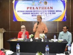 Sekda Kota Gorontalo Resmi Membuka Pelatihan Pendamping Program Keluarga Harapan (PKH) untuk Ground Check DTSEN