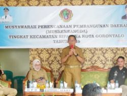 Sekda Gorontalo Tanggapi Usulan Warga Musrenbang