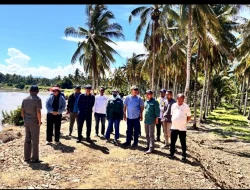 Komisi III Pantau Perbaikan Tanggul dan Jembatan