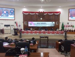 Rapat Paripurna DPRD Provinsi Gorontalo Tetapkan 15 Ranperda Dalam Propemperda Tahun 2026