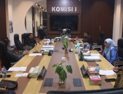 Lima Nama Tim Seleksi KPID Gorontalo Resmi Ditetapkan Melalui Rapat Pleno Komisi I