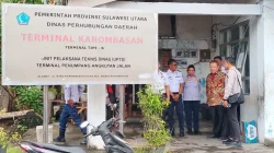 Komisi III DPRD Gorontalo Tinjau Terminal Karombasan Manado, Evaluasi Pembangunan Terminal Tipe B Limboto