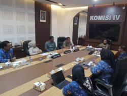 Komisi IV menggelar rapat evaluasi pelaksanaan APBD T.A 2025 sekaligus pembahasan rencana kerja APBD T.A 2026