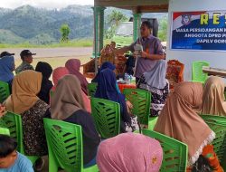 Reses DPRD Provinsi Gorontalo Dapil V, Ridwan Monoarfa Serap Aspirasi Warga Iloheluma Soal HTI dan Kesejahteraan