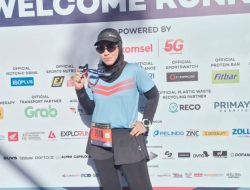 Nunung S. Pala dari Gorontalo Kembali Tunjukkan Semangat Sport Tourism di Makassar Half Marathon 2026