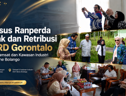 Pansus Ranperda Pajak dan Retribusi DPRD Gorontalo Tinjau Samsat dan Kawasan Industri KIAT Bone Bolango